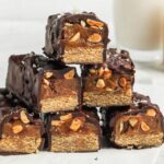 Raw Vegan Dessert Bars Vegan Snickers Bar