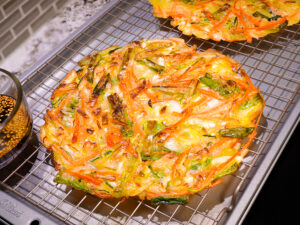 Vegan Korean Pancakes- Recipe and ingredients